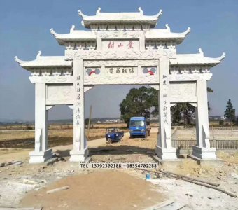 农村牌坊雕刻建造的注意事项有哪些