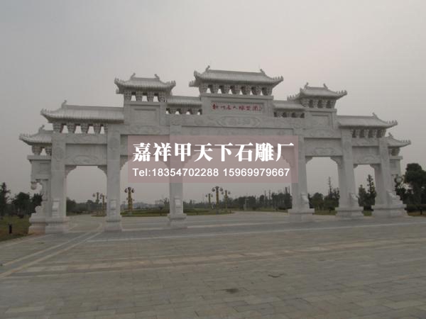 五门牌楼的简介以及造型(图3)