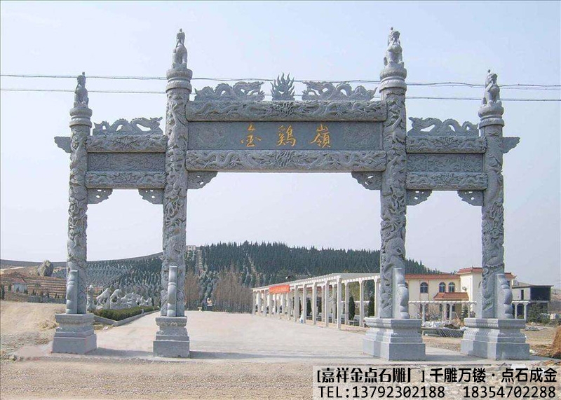 农村石雕牌坊所带来的意义(图1)