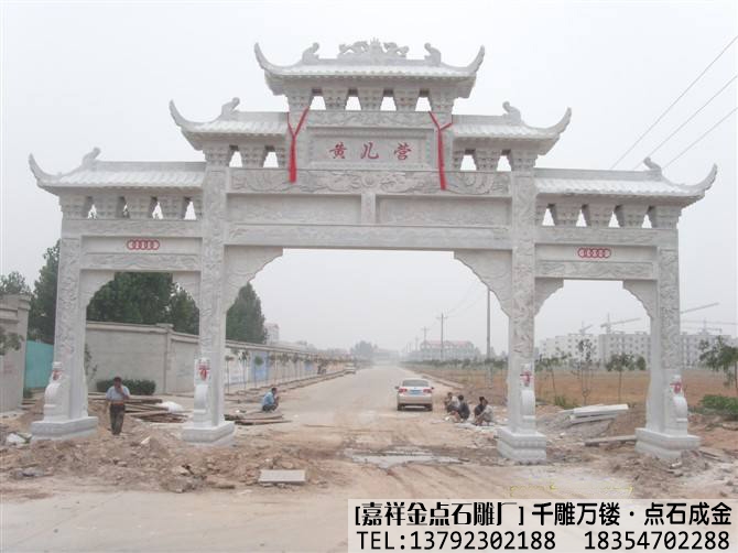 石牌楼价格造型介绍(图5)