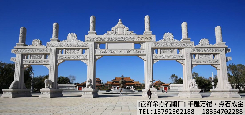 五门石牌坊的造型(图2)