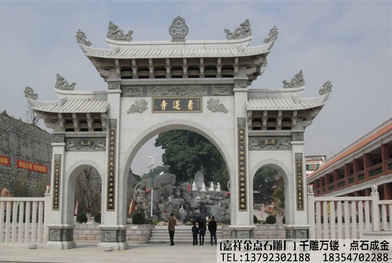 寺庙山门案例(图5)