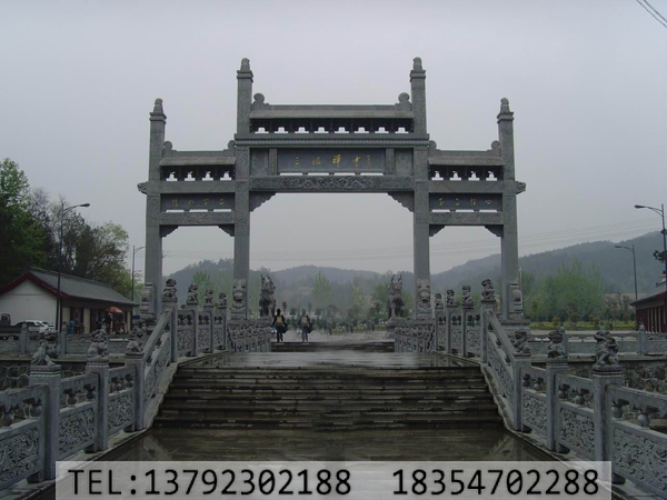 如何选择合适的村庄石牌坊(图5)