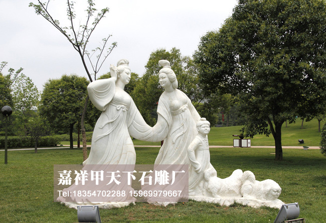 园林人物雕像图集(图7)