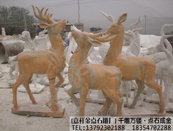 石雕鹿的美好寓意(图3)