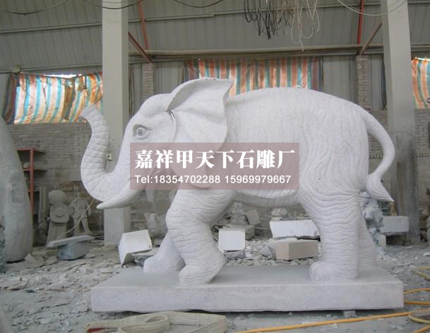 石雕大象的摆放意义(图2)