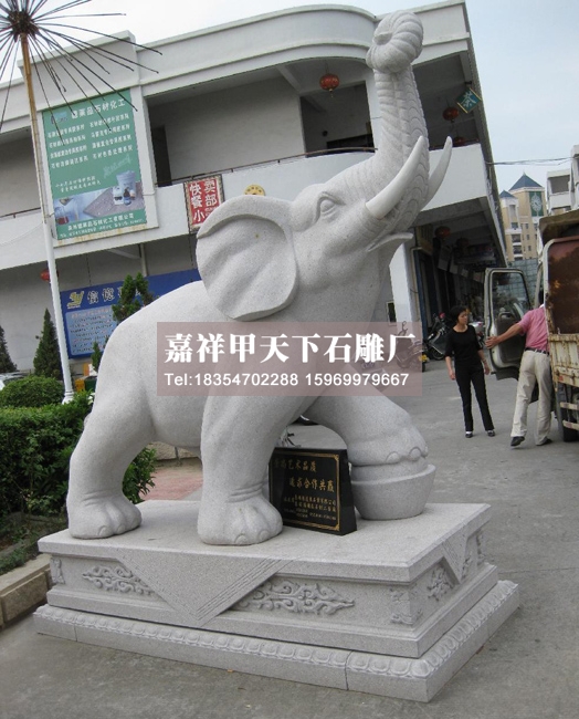 石雕大象的摆放意义(图3)
