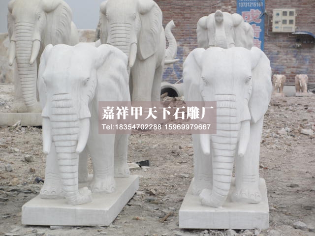 石雕大象图集(图8)