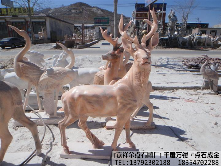 石雕鹿文化象征有哪些(图1)