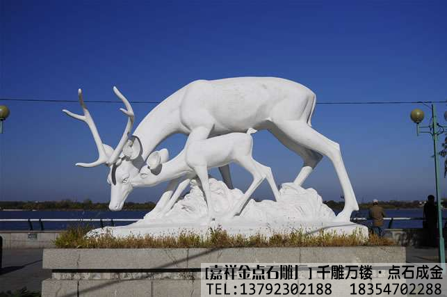 石雕鹿文化象征有哪些(图2)