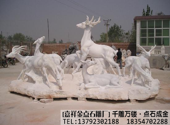 石雕鹿的寓意及雕刻案例(图3)