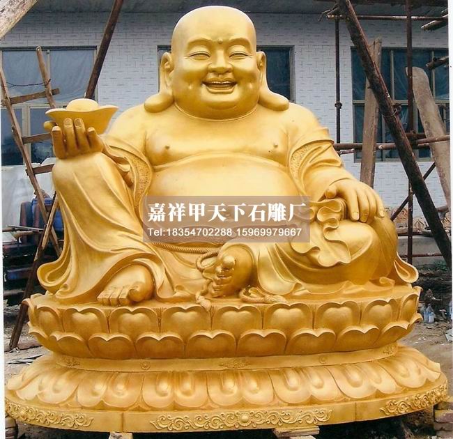 石雕弥勒佛图集(图4)