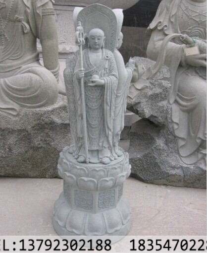 三面石雕地藏王菩萨简介--金点石雕(图2)