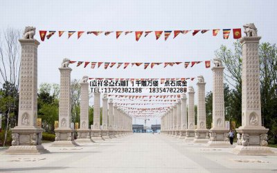 石雕千佛柱尺寸以及石佛像数量