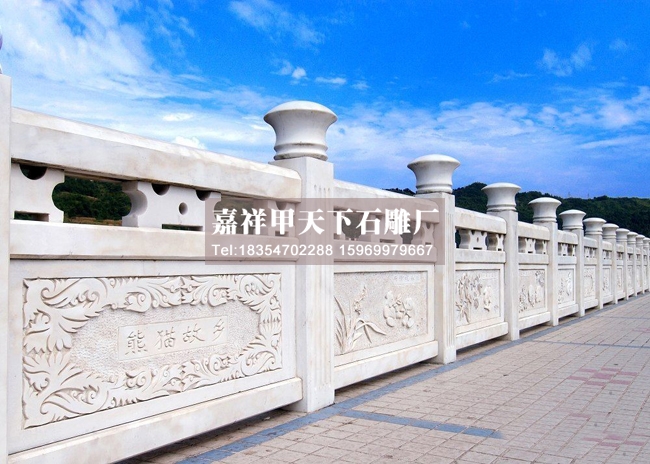 石雕栏杆的款式多样(图5)