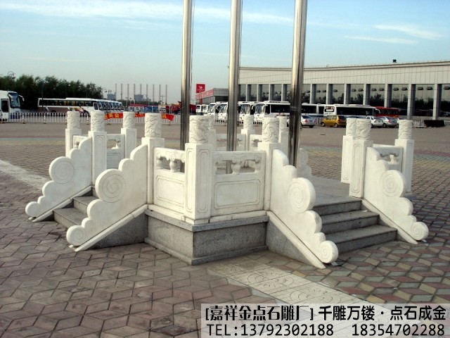 汉白玉升旗台(图4)