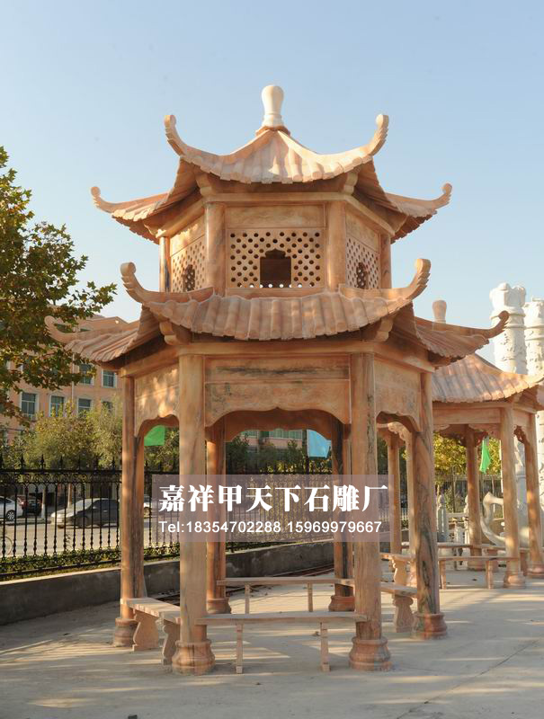 石雕凉亭图集一(图1)