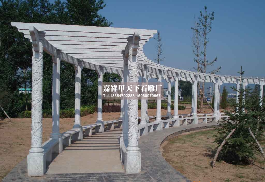 石雕凉亭图集二(图3)