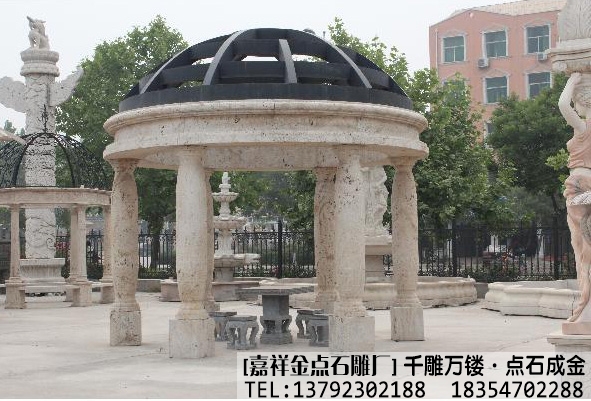 欧式石雕凉亭集(图3)