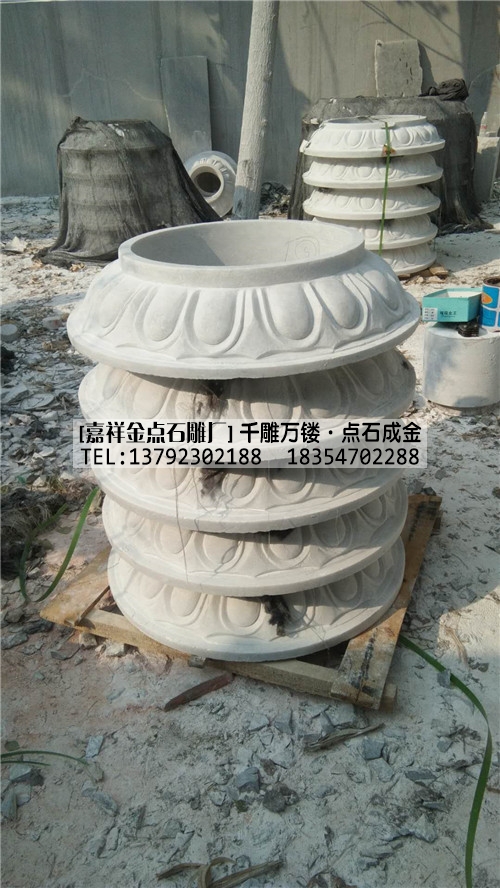 石雕柱础-汉白玉柱础