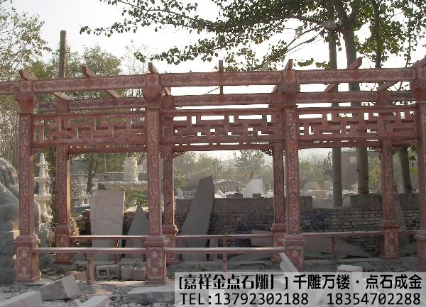 石雕长廊作品集