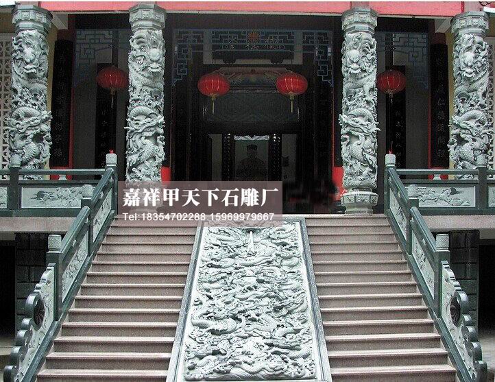 寺庙龙柱图集(图1)