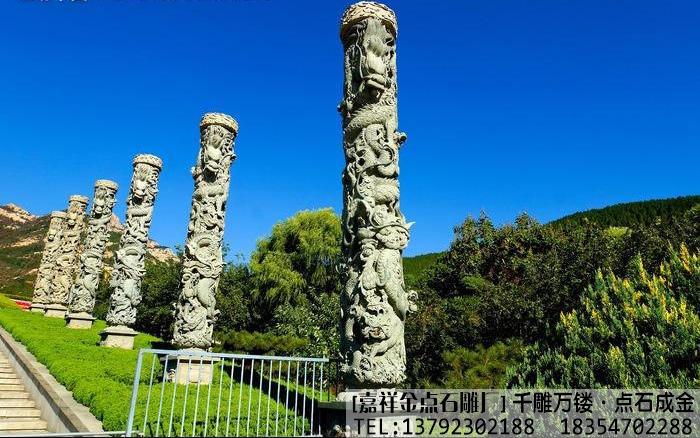 广场石雕龙柱作品大全(图4) 广场石雕龙柱作品大全(图4)