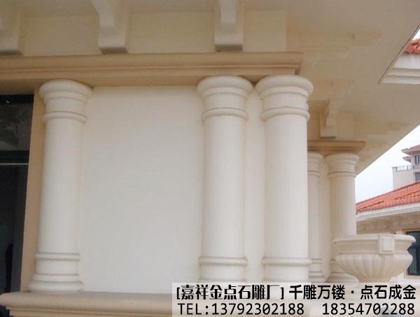 石雕罗马柱作品集(图4)