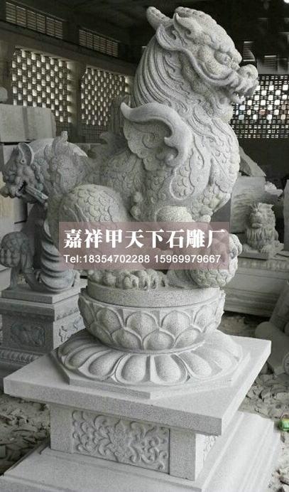 最新石雕麒麟案例(图4)