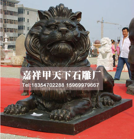 石雕-------狮子的生活习性(图4) 石雕-------狮子的生活习性(图4)