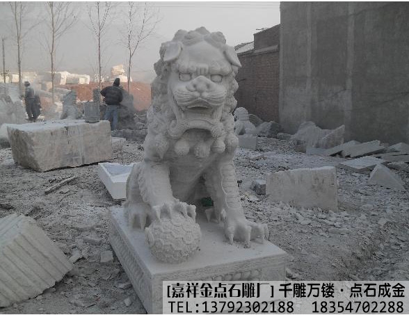 摆放石狮子的原则