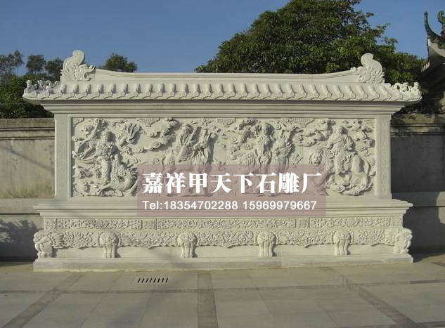 石雕浮雕的分类(图5)