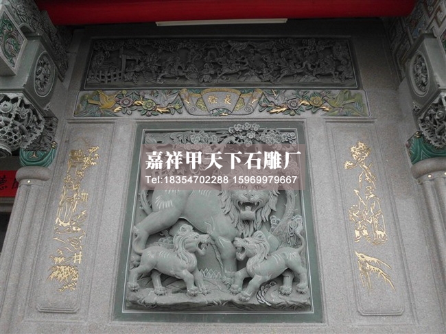 寺庙浮雕工程案例图集(一)(图6)