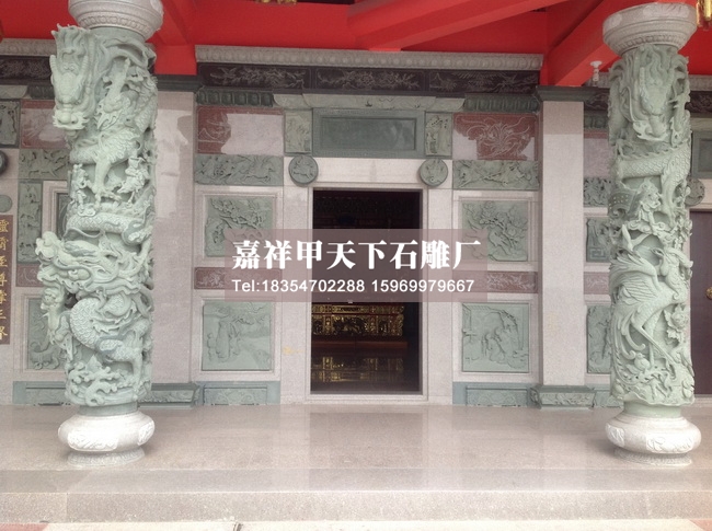 寺庙浮雕工程案例图集（二）(图2)