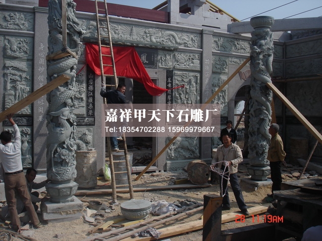 寺庙浮雕工程案例图集（二）(图5)