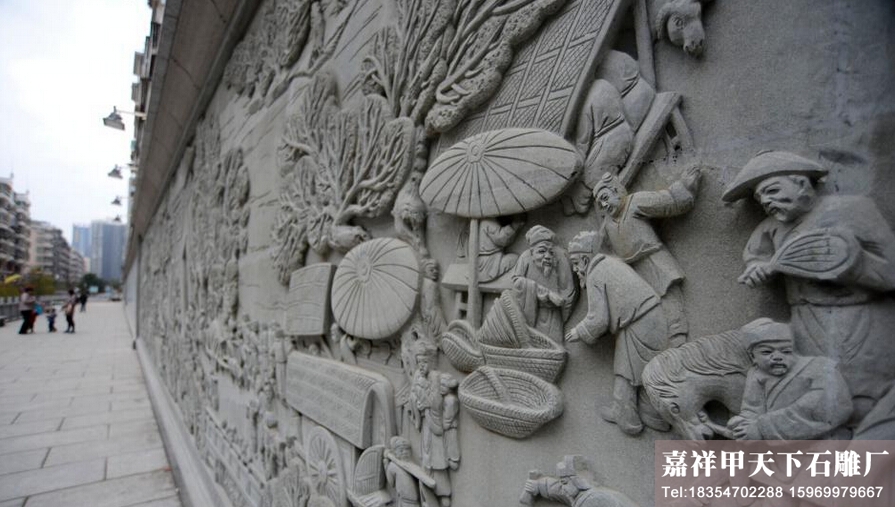 郑州清明上河图浮雕作品(图3) 郑州清明上河图浮雕作品(图3)