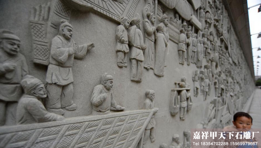 郑州清明上河图浮雕作品(图6)