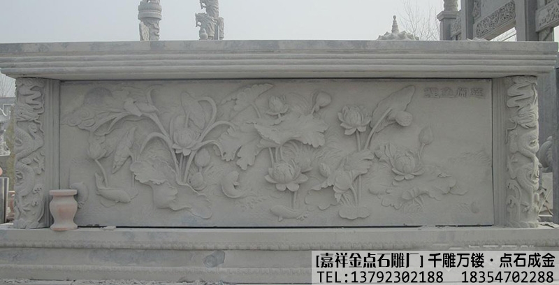 石雕浮雕-石雕壁画作品(图2)