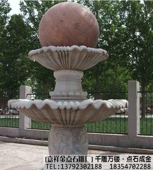石雕风水球备受学校欢迎(图2) 石雕风水球备受学校欢迎(图2)