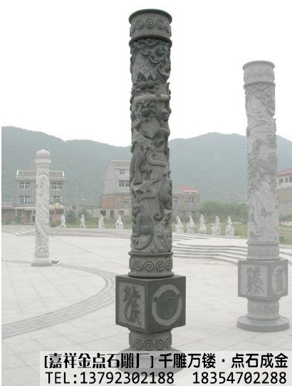 广场石雕十二生肖柱案例(图3) 广场石雕十二生肖柱案例(图3)