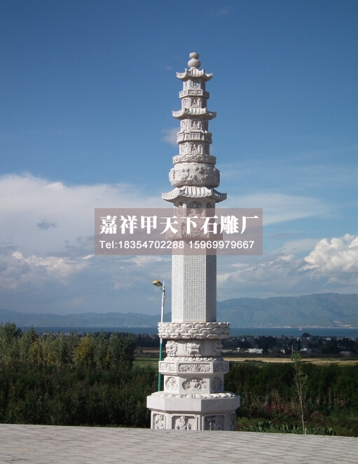 石塔石雕经幢案例图集(图2)
