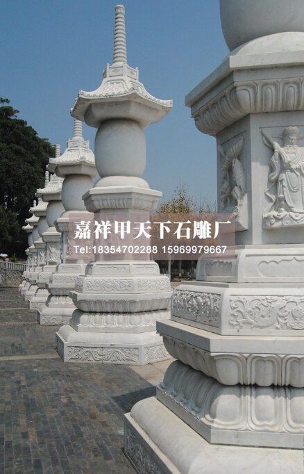 石塔石雕经幢案例图集(图3)