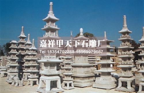 石塔石雕经幢案例图集(图6)