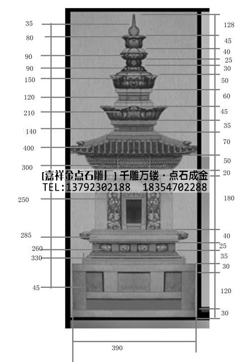 佛塔厂家及佛塔图片样式大全(图2) 佛塔厂家及佛塔图片样式大全(图2)