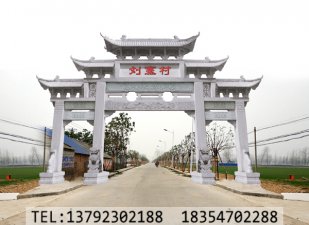 嘉祥石雕牌坊工艺精妙绝伦