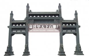 石牌坊应该注重艺术价值