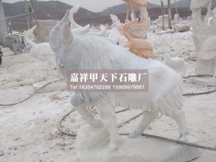 石雕羊的美好寓意和造型案例