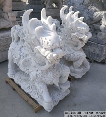 嘉祥石雕为您介绍：石雕麒麟的造型有哪些