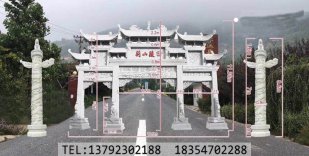 叙浦古石雕牌坊石牌坊的建造样式和历史记录-