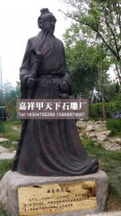 仿古石雕远销国内外